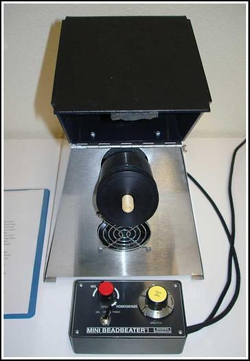 Used Biospec Mini-Bead Beater Bead Homogenizer Model 8 w WARRANTY