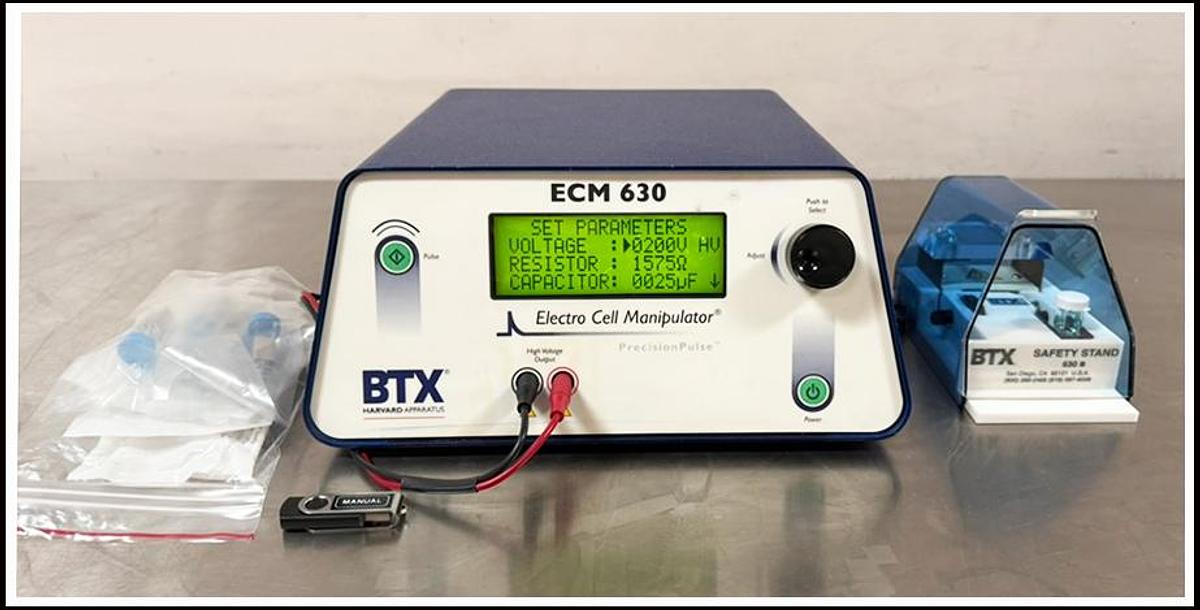 Used BTX Cell Porator Electroporation ECM 630 System w WARRANTY