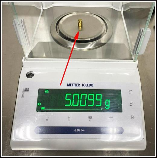 Used Mettler Toledo MS104S  Analytical Balance w WARRANTY