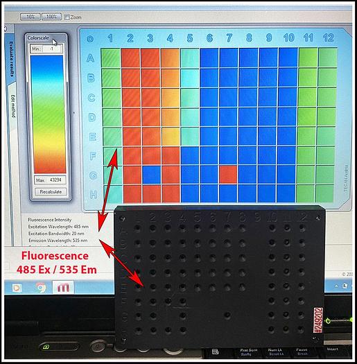 Used Tecan Infinite F200 Reader Fluorescence Reader w WARRANTY