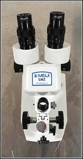 Used Meiji EMZ Stereo Microscope 10X Objectives w WARRANTY
