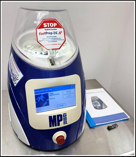 Used MP FastPrep 24 5G Bead Tissue Homogenizer W WARRANTY