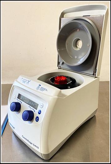 Used Eppendorf 5418 Microcentrifuge Centrifuge w WARRANTY