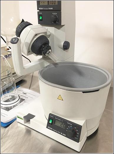 Used Buchi Rotavapor Rotary Evaporator R-205 w Pump & Controller w WARRANTY