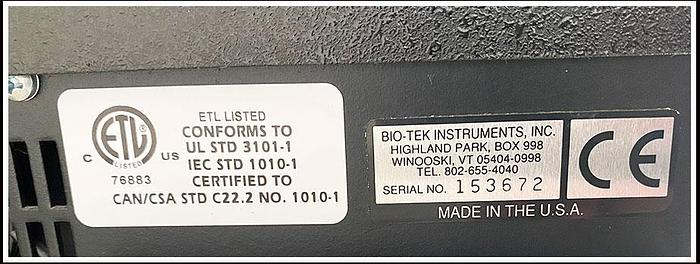 Used Bio-Tek uQuant Microplate Reader Spectrophotometer 200-999nm Complete w WARRANTY