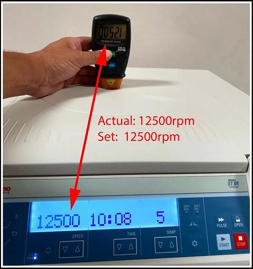Used Thermo Sorvall ST8R Refrigerated Benchtop Centrifuge w WARRANTY