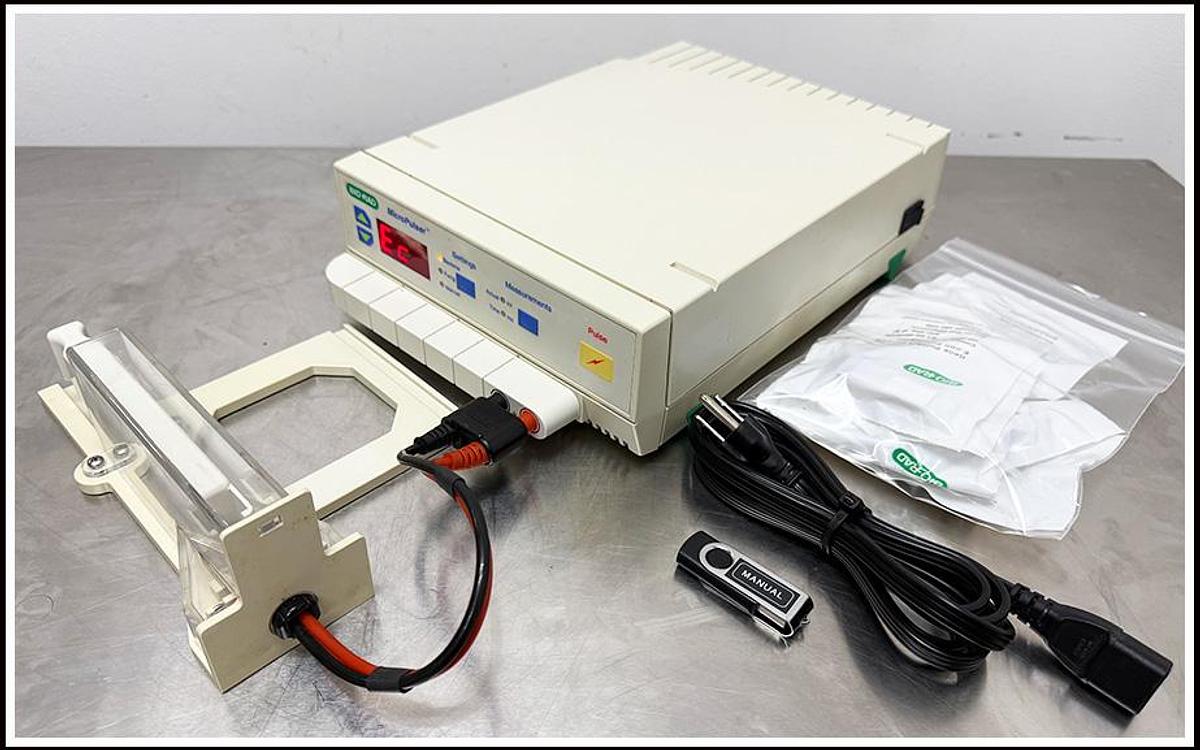 Used Bio-Rad Micropulser Electroporation Bacterial Cell Porator w WARRANTY