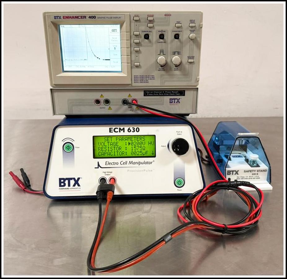 Used BTX Cell Porator Electroporation ECM 630 System w WARRANTY