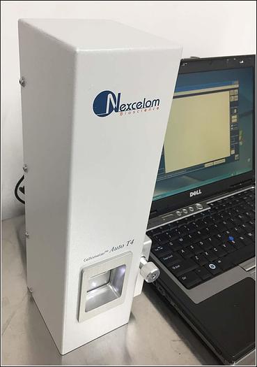 Used Nexcelom Auto T4 Cell Viability Counter w WARRANTY