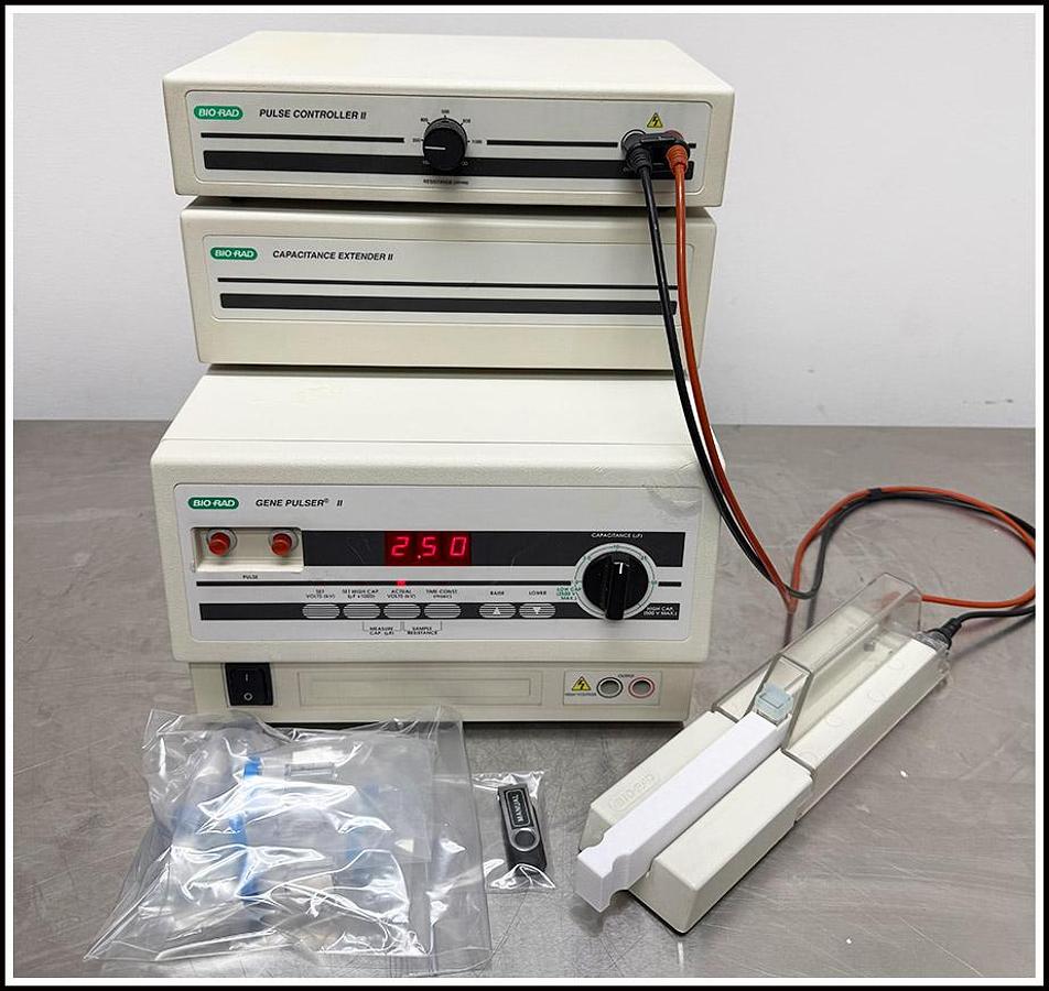 Used BioRad Gene Pulser II Porator Electroporation System w WARRANTY