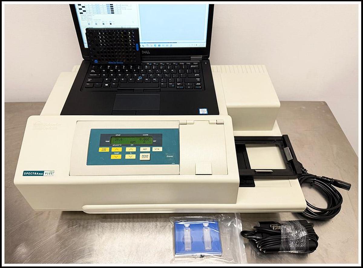 Used Molecular Devices SpectraMax Plus 384 COMPLETE w WARRANTY