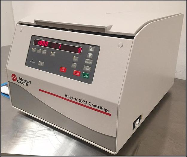 Used Beckman X-22 Centrifuge w SX4250 Swing Bucket Rotor w WARRANTY