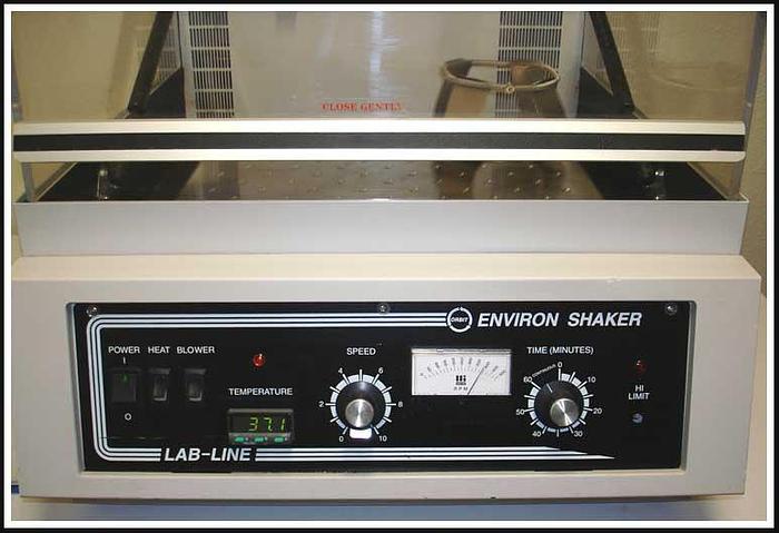 Used Lab-Line 3527 Incubator Shaker Table Top w WARRANTY