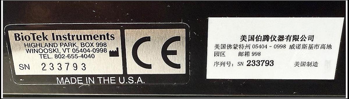 Used Bio-Tek Elx800 Microplate Reader COMPLETE w WARRANTY