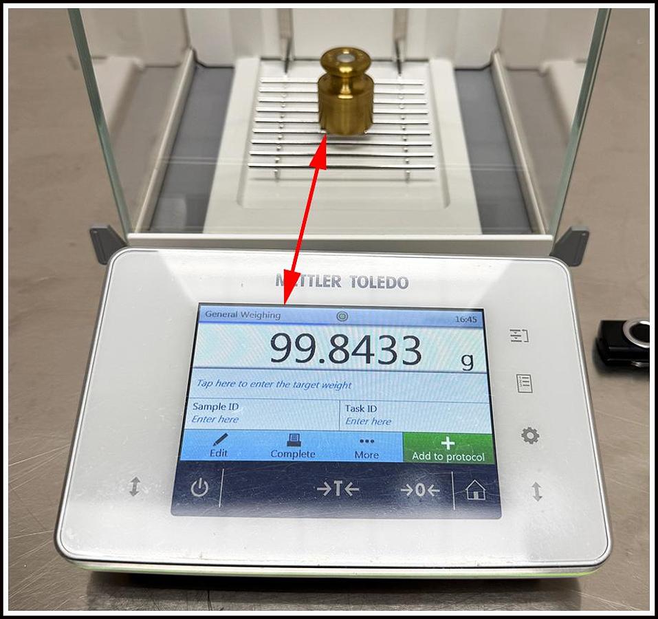Used Mettler Toledo XSR 220x0.01mg Analytical Balance w WARRANTY