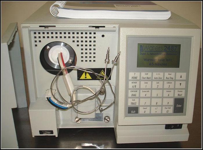 Used Waters 2487 Dual Wavelength Absorbance Detector w WARRANTY