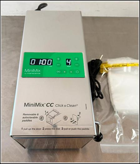 Used Interscience Minimix Lab Blender Stomacher w WARRANTY