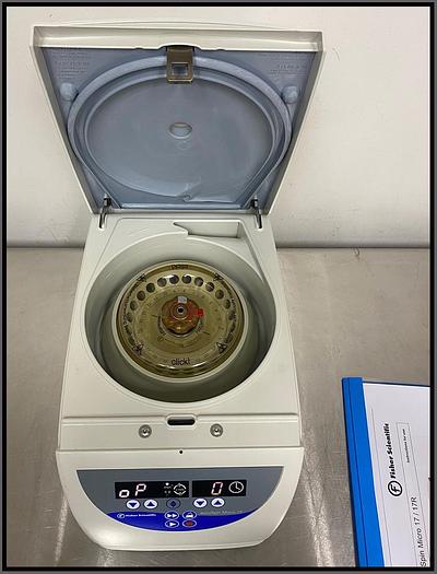 Used Fisher MicroCentrifuge Accuspin Micro 17 w WARRANTY