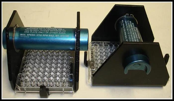 Used Beckman Microplate Carriers Buckets for GH 3.7 Rotor Spinchron w WARRANTY