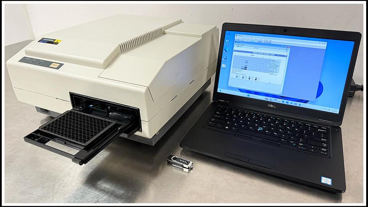 Used Spectramax L Microplate Luminometer Luminescence Reader w WARRANTY