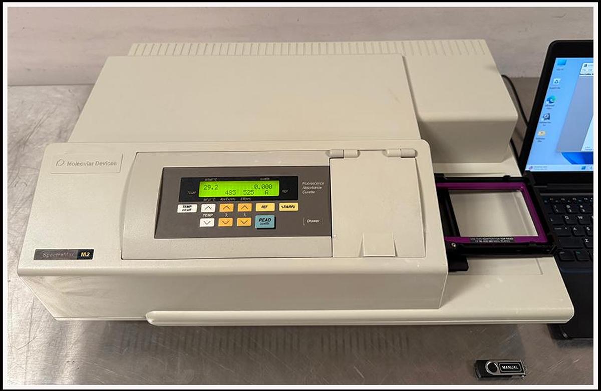 Used Molecular Devices SpectraMax M2 Multimode Microplate Reader w WARRANTY