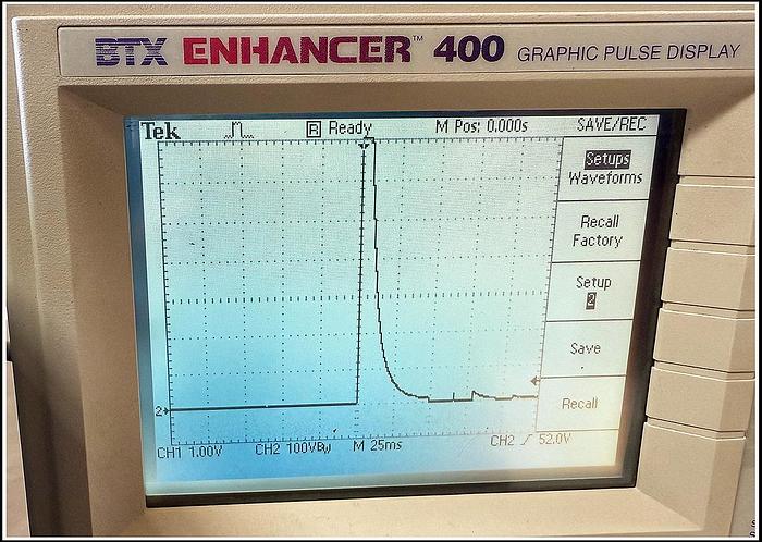 Used BTX Transporator T720 Electroporator EColi Bacteria Pulser w WARRANTY