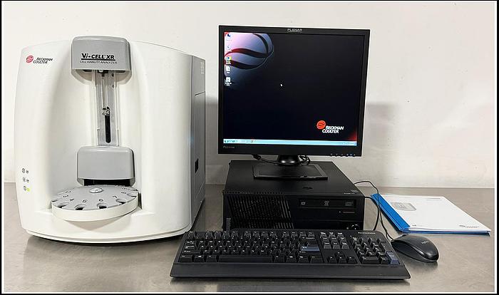 Used Beckman Vi-Cell XR Viability Cell Counter w WARRANTY