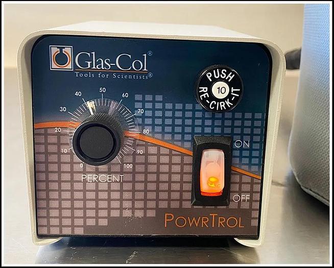 Used * Glas-Col 2L Beaker Heating Mantle w Controller w WARRANTY