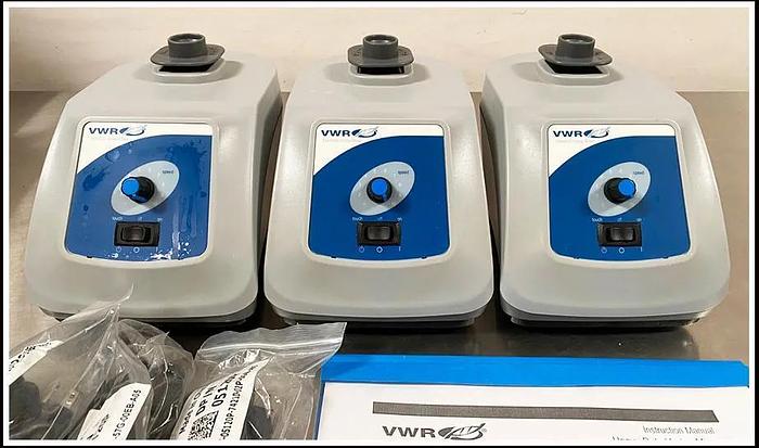 Used * VWR Vortexer Heavy Duty (Three Units) w WARRANTY