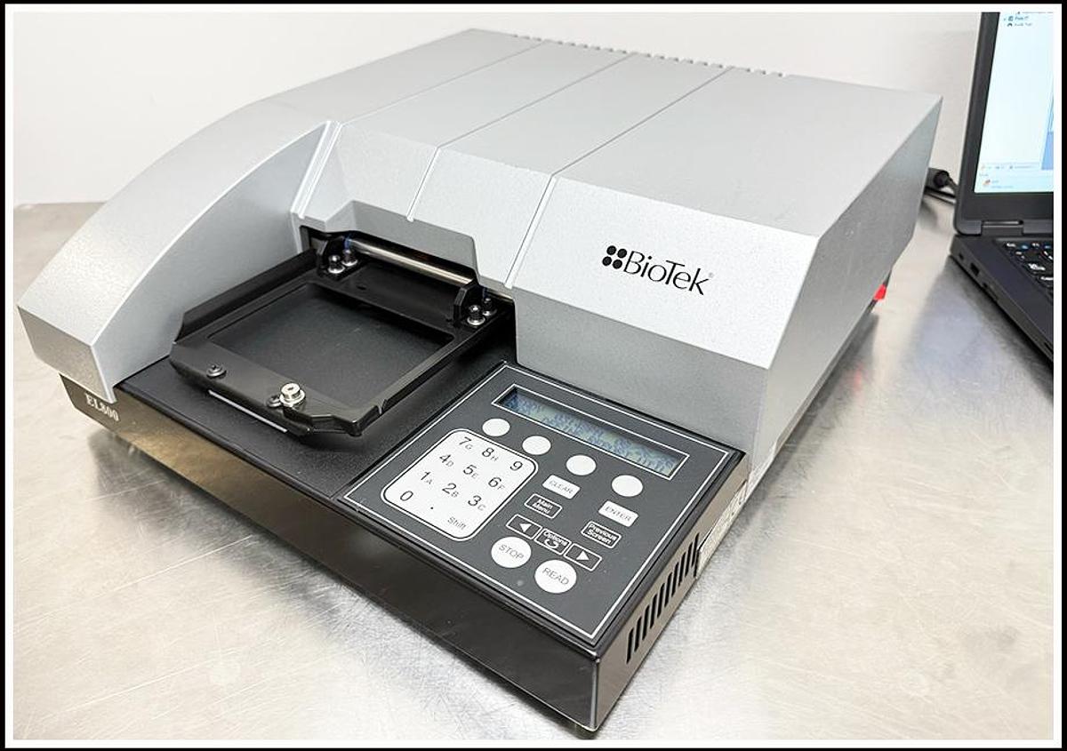 Used Bio-Tek Elx800 Microplate Reader COMPLETE w WARRANTY