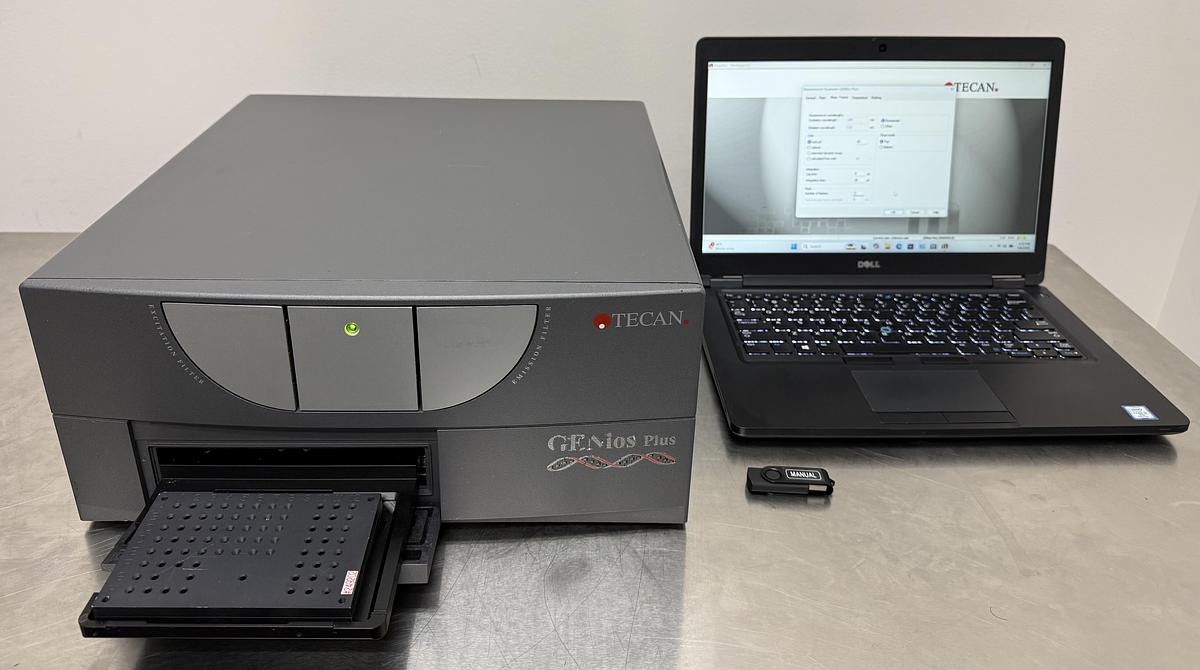Used Tecan Genios Plus Microplate Multimode Reader Ab & FL & Lum w WARRANTY