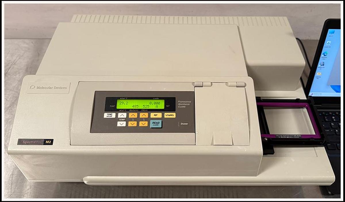 Used Molecular Devices SpectraMax M2 Multimode Microplate Reader w WARRANTY