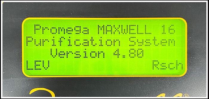 Used Promega Maxwell 16 LEV Promega DNA RNA Purification System w WARRANTY