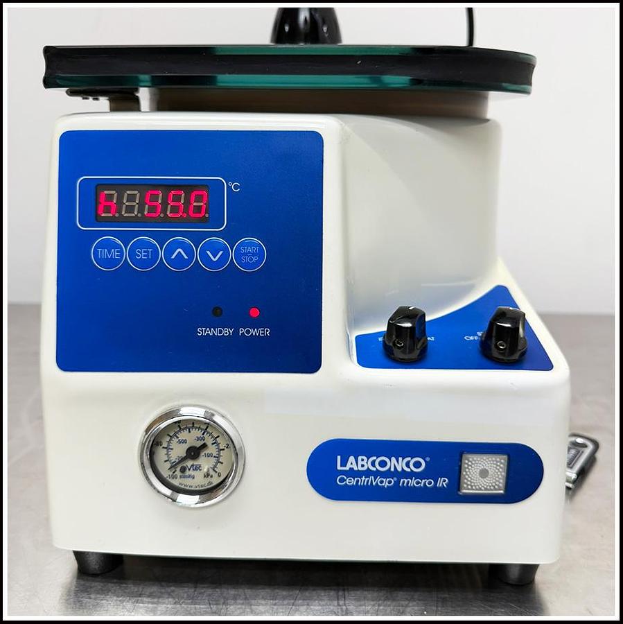 Used Labconco CentriVap Micro IR Vacuum Concentrator w WARRANTY