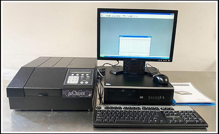 Used Bio-Tek uQuant Microplate Reader Spectrophotometer 200-999nm Complete w WARRANTY