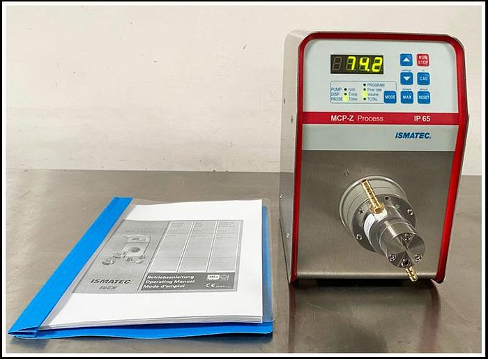 Used ISMATEC MCP-Z Process Peristaltic Programmable Pump w WARRANTY