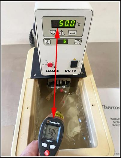 Used * Haake DC10 P5 Heating Circulator Circulating Water Bath w WARRANTY