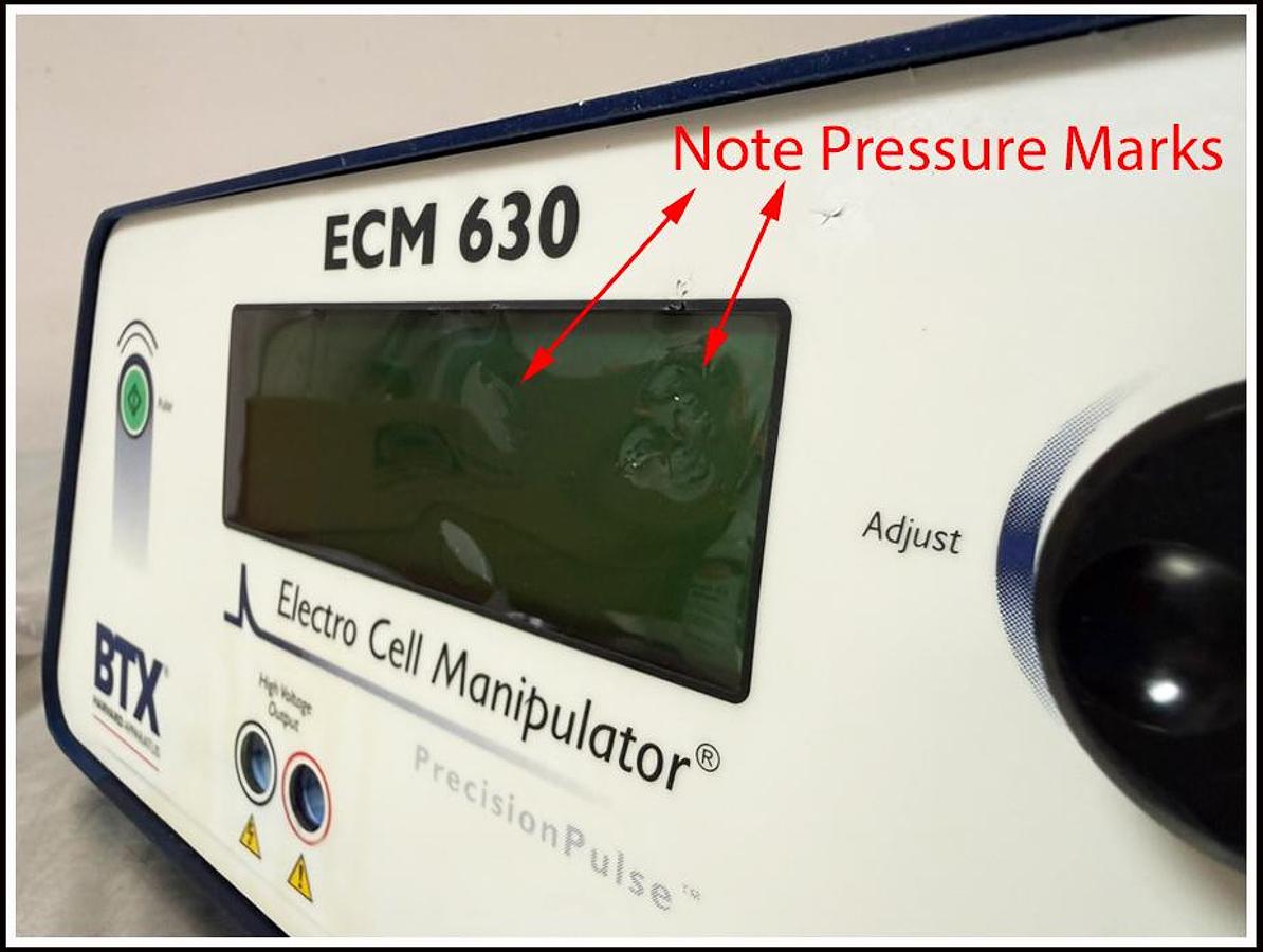 Used BTX Cell Porator Electroporation ECM 630 System w WARRANTY