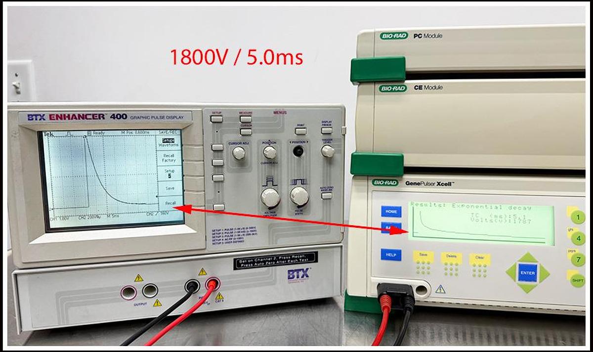 Used Bio-Rad XCell Gene Pulser Electroporation System w WARRANTY