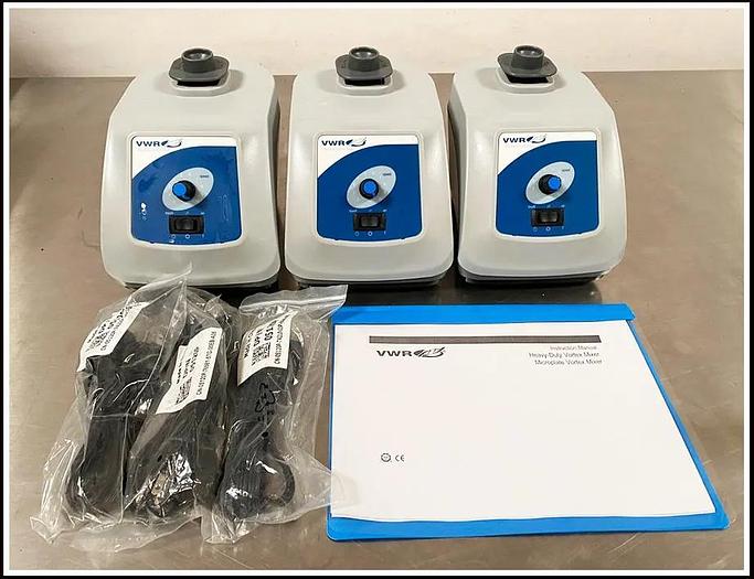 Used * VWR Vortexer Heavy Duty (Three Units) w WARRANTY
