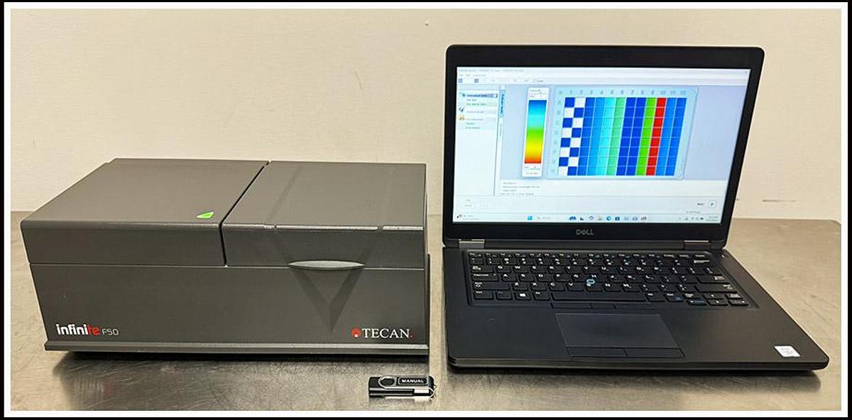 Used Tecan Infinite F50 Microplate Reader COMPLETE w WARRANTY