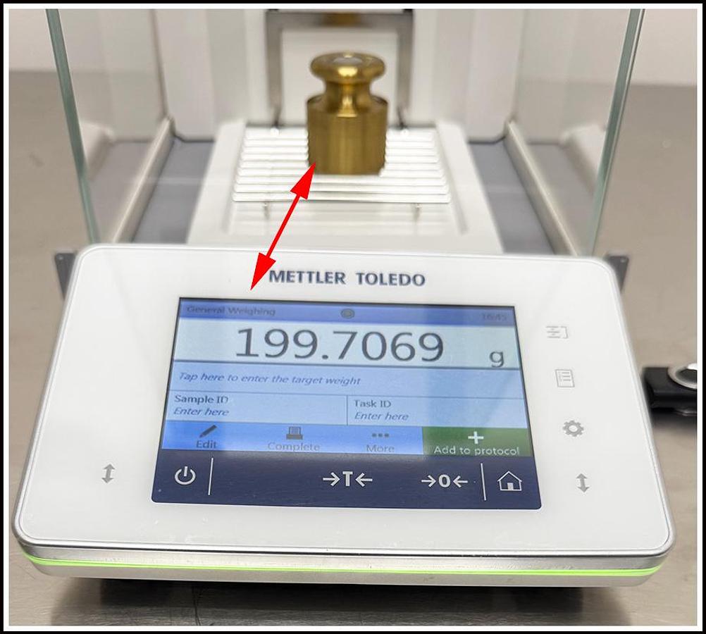 Used Mettler Toledo XSR 220x0.01mg Analytical Balance w WARRANTY