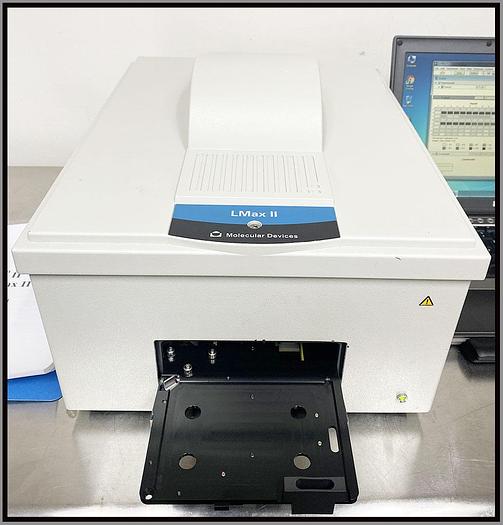 Used Molecular Devices LMax II Luminometer Luminescence Microplate Reader w WARRANTY