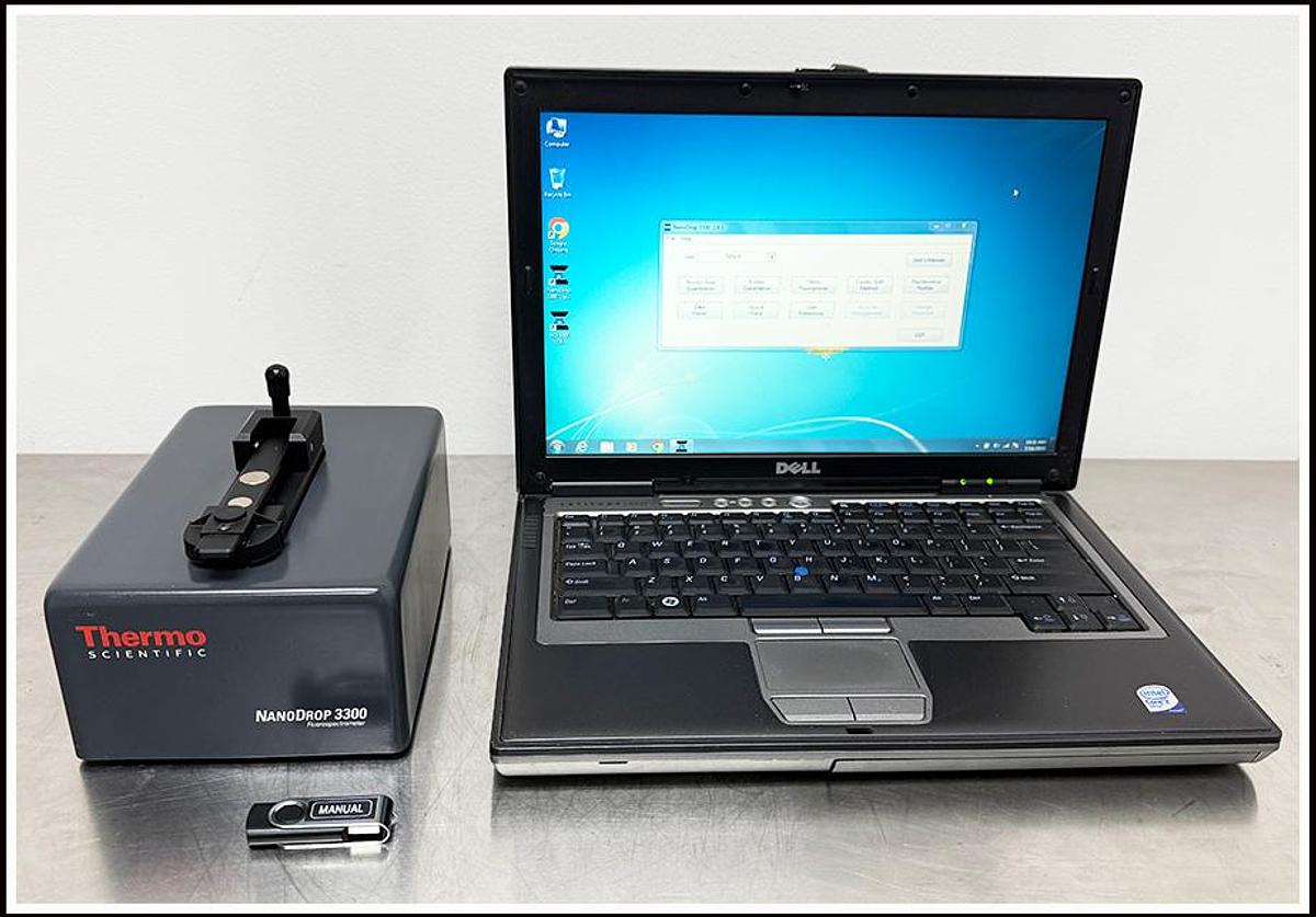 Used NanoDrop Fluorospectrometer 3300 COMPLETE w WARRANTY