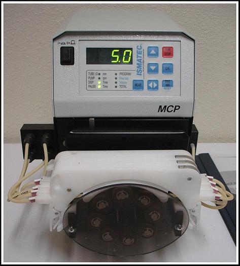 Used ISMATEC MCP Standard Peristaltic Programmable Pump w WARRANTY