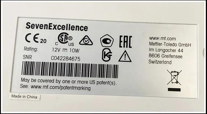 Used Mettler SevenExcellence Multiparameter pH Conductivity Meter w WARRANTY