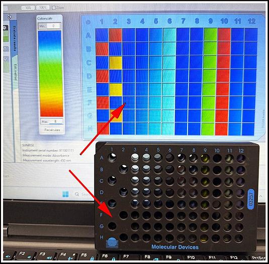 Used Tecan Sunrise Microplate Reader COMPLETE w WARRANTY
