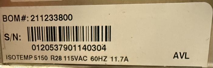 Used Fisher Isotemp 5150 Refrigerated Chiller Circulator Water Bath w WARRANTY