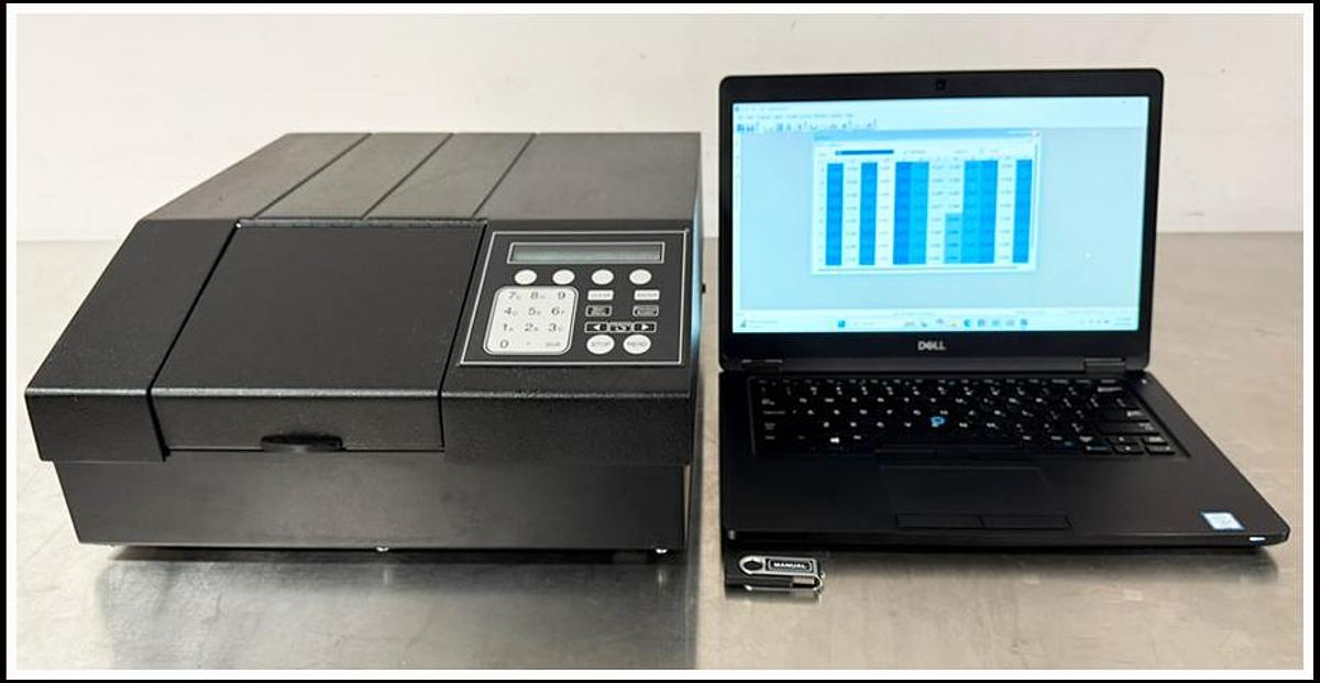 Used Bio-Tek uQuant Microplate Reader 200-1000nm Complete w WARRANTY