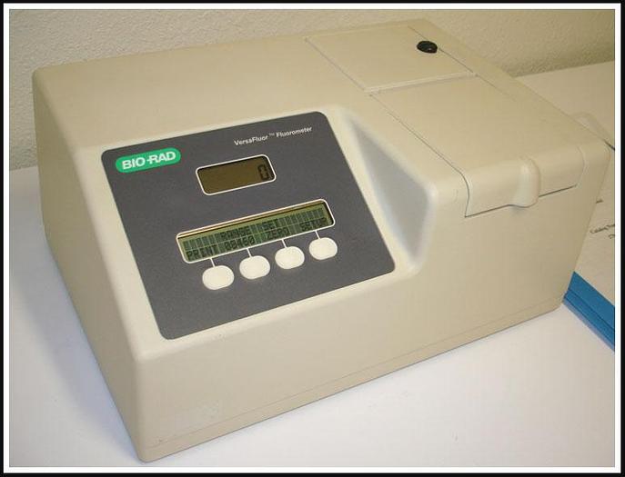 Used Bio-Rad VersaFluor Fluorometer Fluorescence Reader w WARRANTY